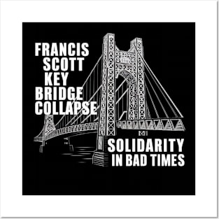 Baltimore Bridge of Unity - Limited Edition Cityscape Art Posters and Art